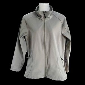 MERRELL Grey Zippered Lined Jacket, Size M/M.